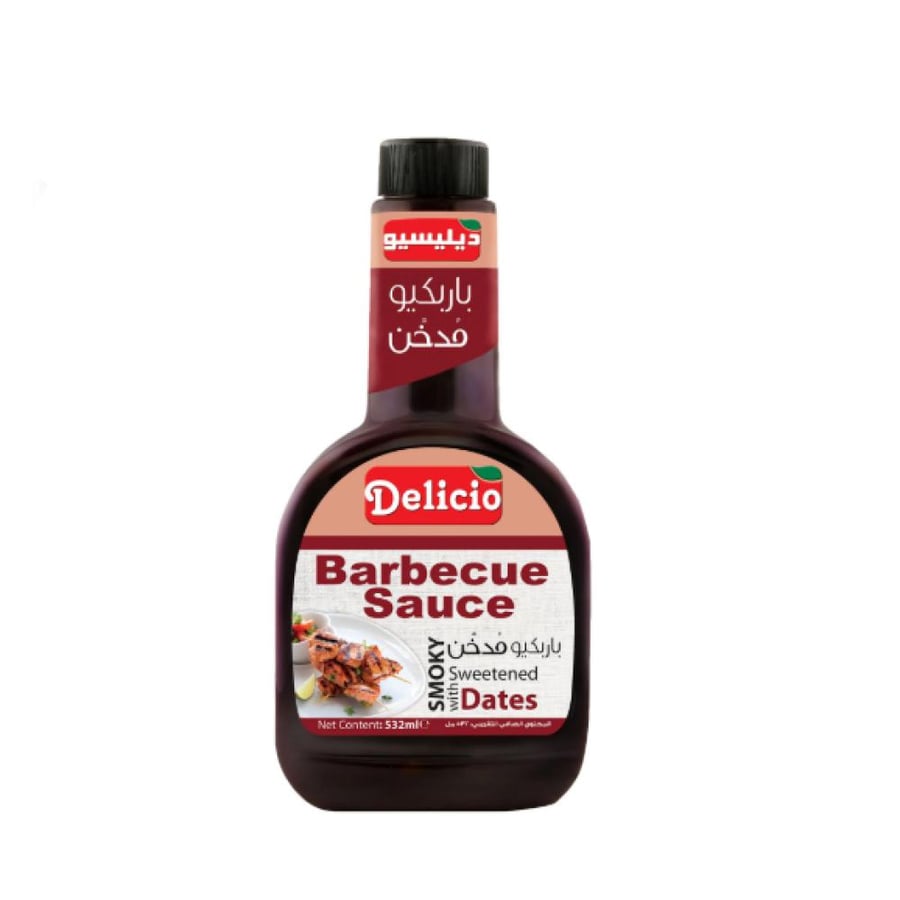 ديليسيو صلصة باربكيو مدخن 532 مل