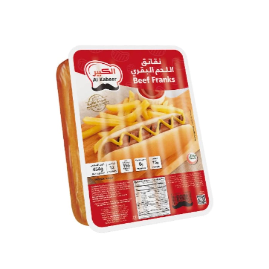 الكبير نقانق لحم بقري 454 جم
