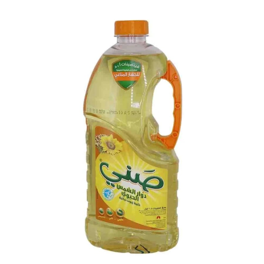 صني زيت دوار الشمس 1.5 لتر