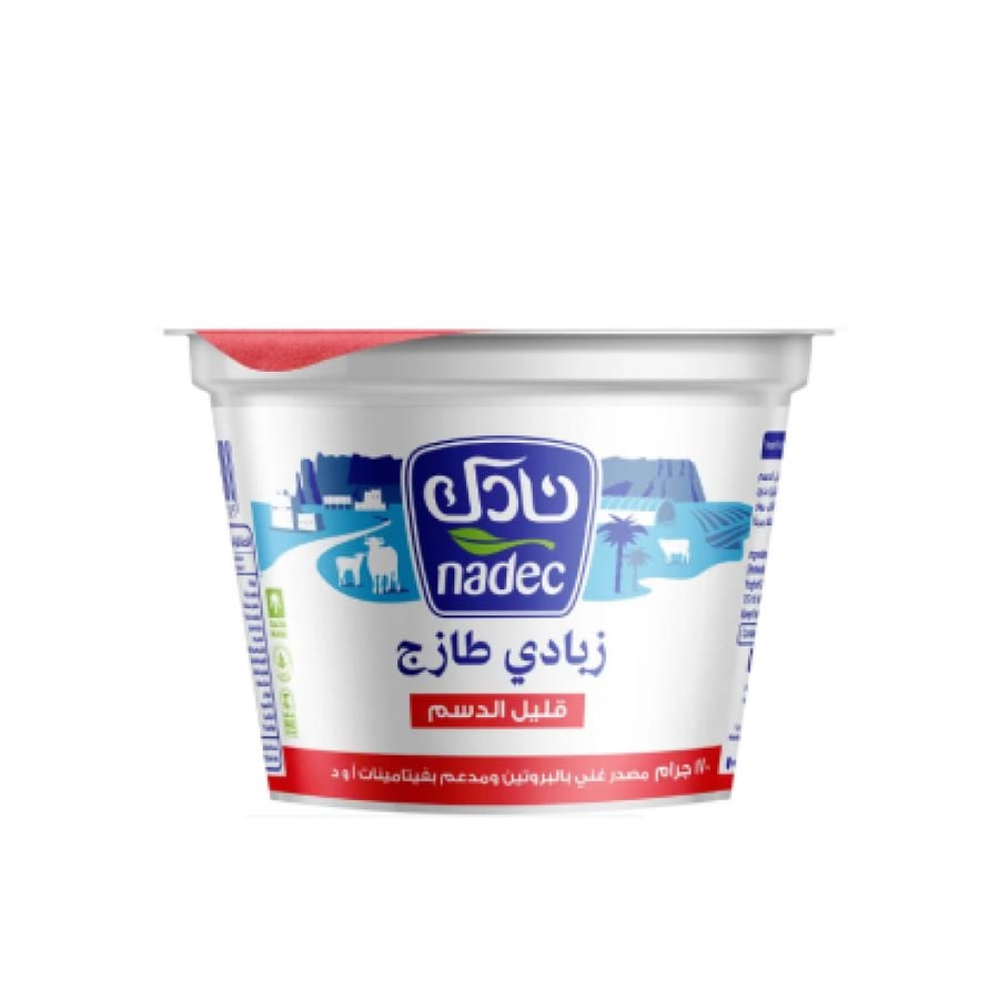 نادك زبادي طازج قليل الدسم 170 جرام