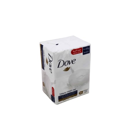 Dove Beauty Soap Bar White 4x125g