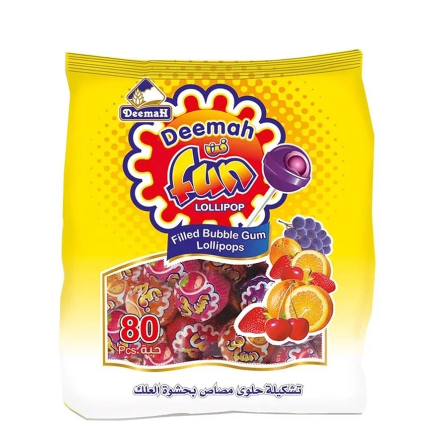 ديمه حلاوة مصاص 80 حبة 10 جرام