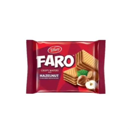 Tiffany Faro wafers Hazelnut 40g