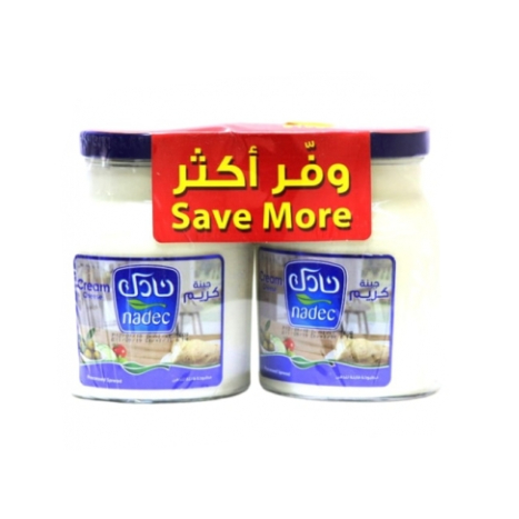 نادك جبنة كريم 2× 900 جرام