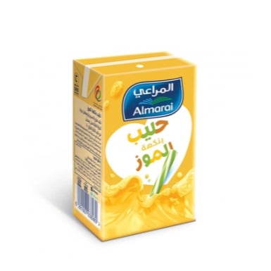 حليب بنكهة الموز طويل الاجل 150مل