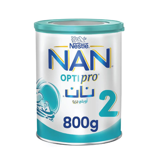 حليب نان اوبتي برو (2) 6 الى 12 شهر من نستله 800 جم