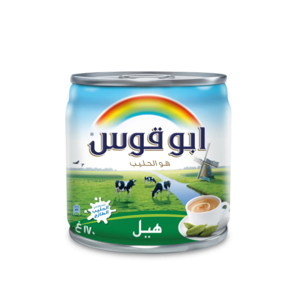 أبو قوس حليب مبخر بالهيل 170 جم