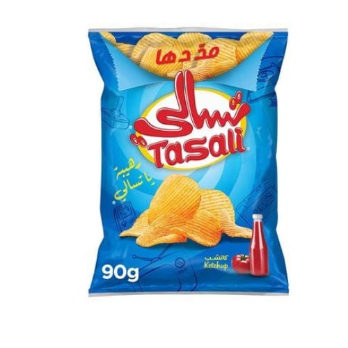 رقائق تسالي بنكهة الكاتشب 90 جرام