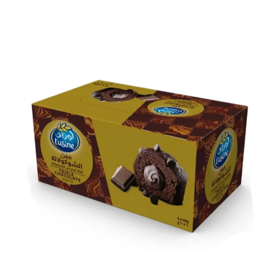 Lusine Chocolate Muffin 6x60g