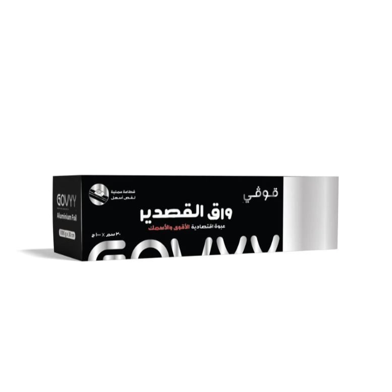 قوفي ورق قصدير 30 سم × 1 كيلو