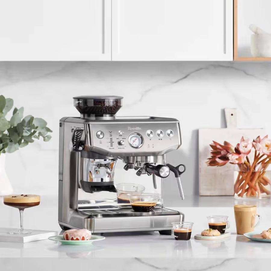 Breville Barista Express Impress - Black بريفيل باريستا اكسبرس امبريس  المطورة