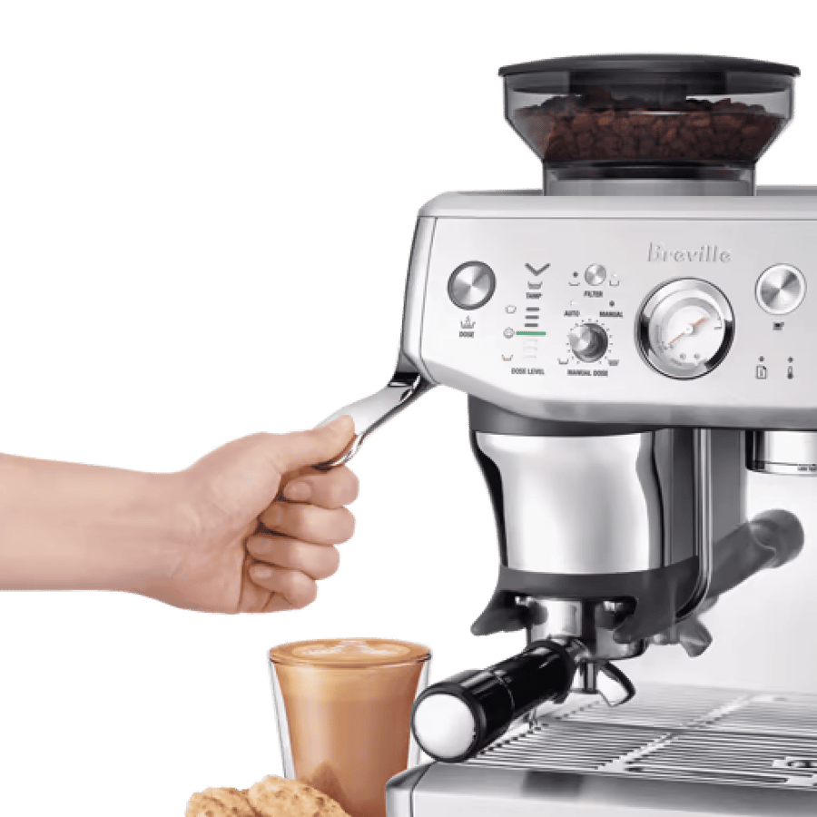 Breville Barista Express Impress - Black بريفيل باريستا اكسبرس امبريس  المطورة