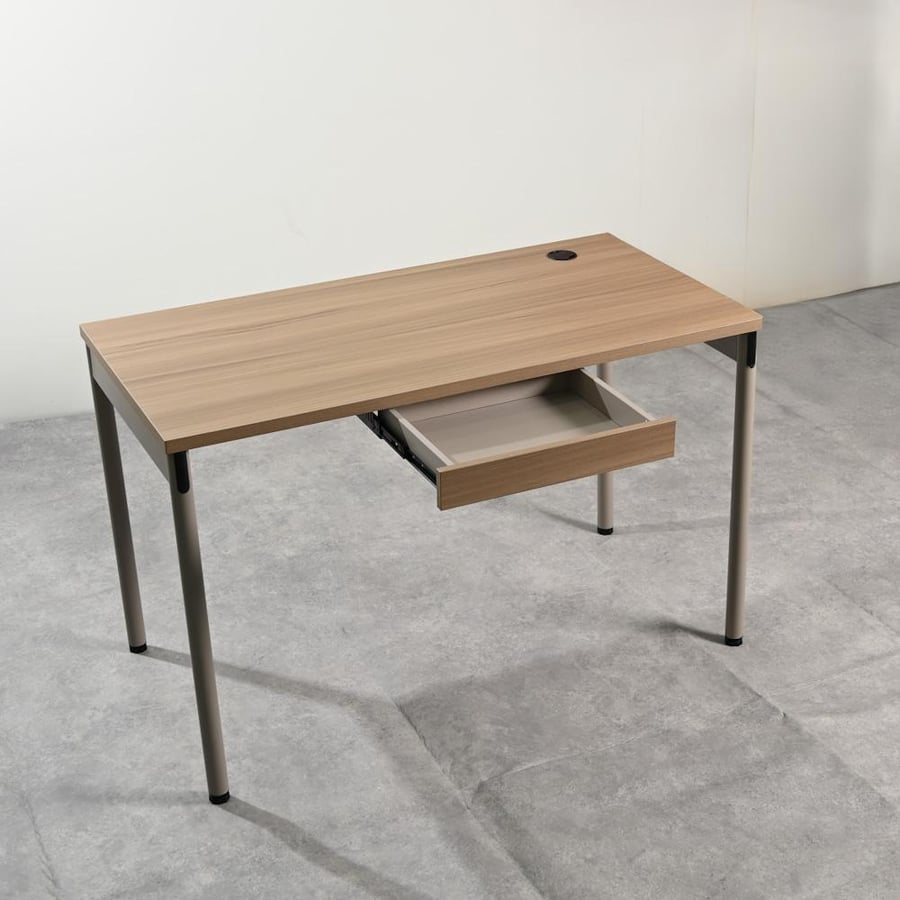 مكتب بني فاتح مقاس 1.20*60*75 موديل TG-N12