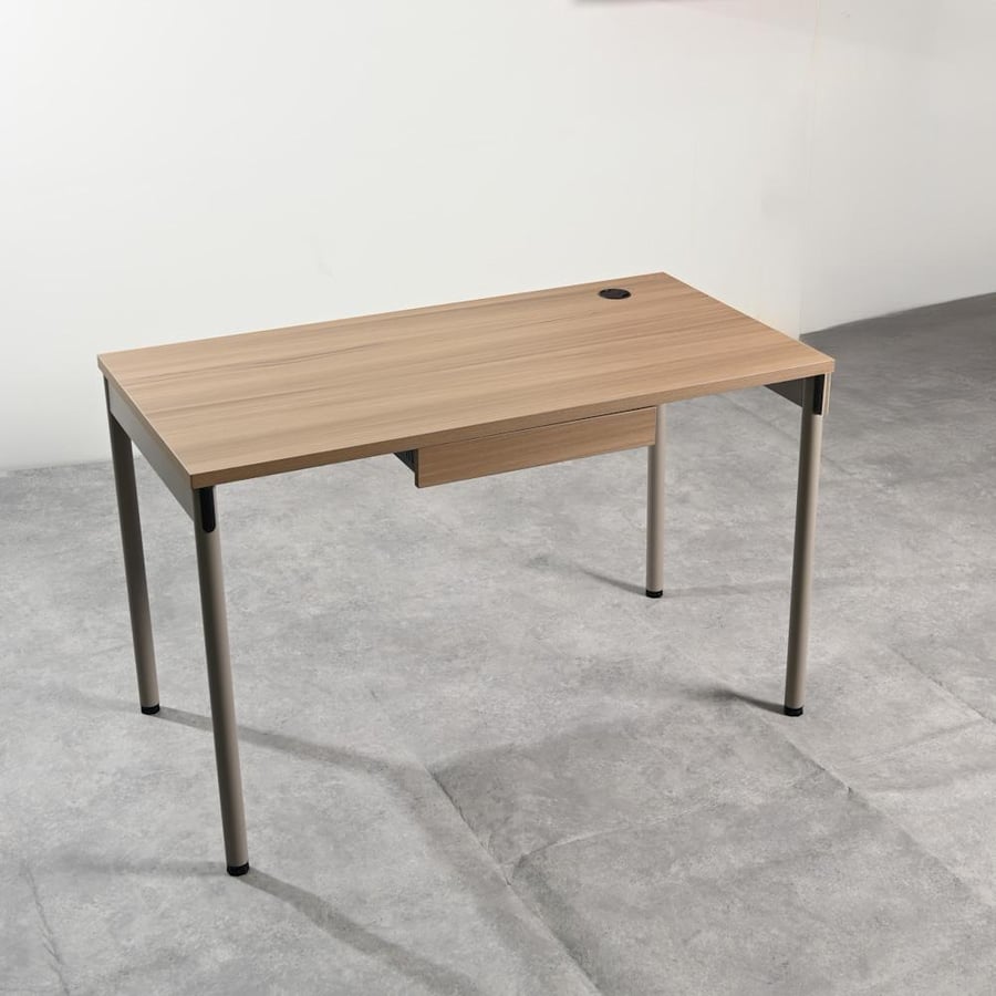 مكتب بني فاتح مقاس 1.20*60*75 موديل TG-N12