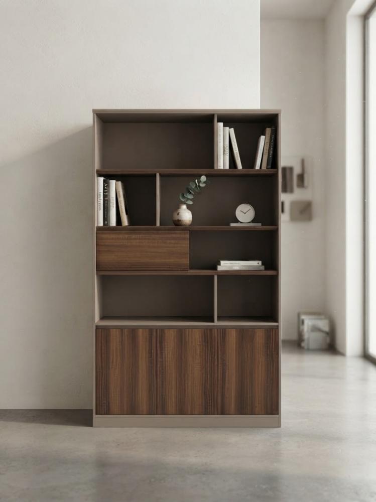 دولاب خشب لون C108+C84 مقاس 1180*400*2000موديل 02-W25207
