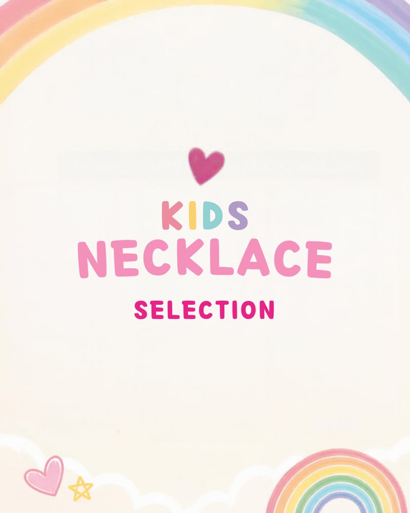 ! Pick your KID necklace
