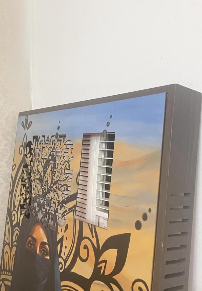 معتق الطول ١٠٠سم والعرض ٩٠سم