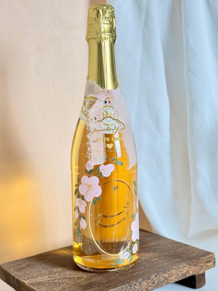 طقم عصير فوار مرسوم يدويًا حسب الثيم | تصميم حسب الطلب