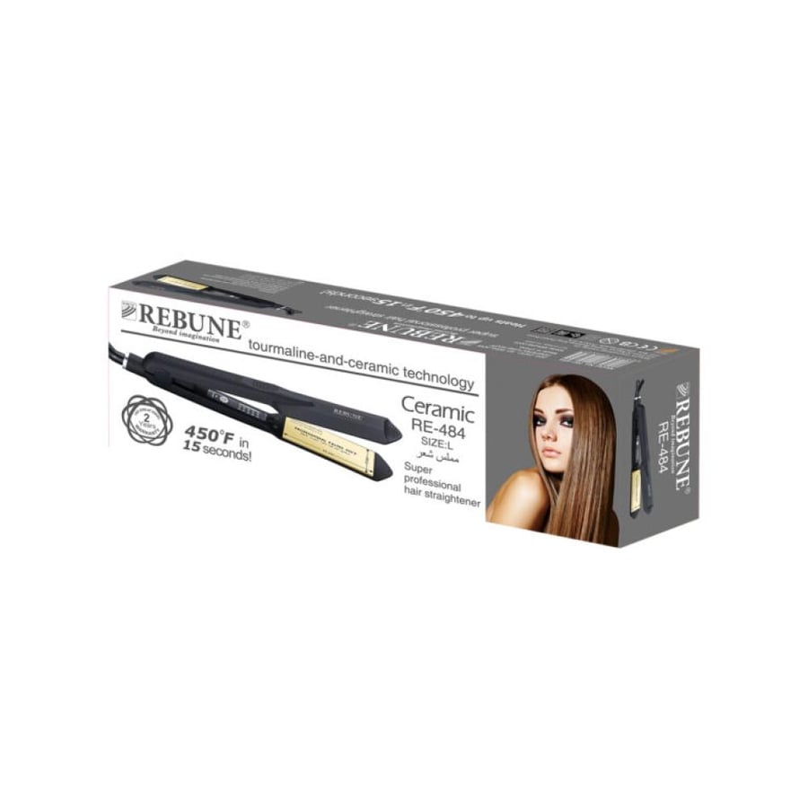 مملس شعر سيراميك ريبون RE-484 (قوة 50 واط - حرارة حتى 450°F)