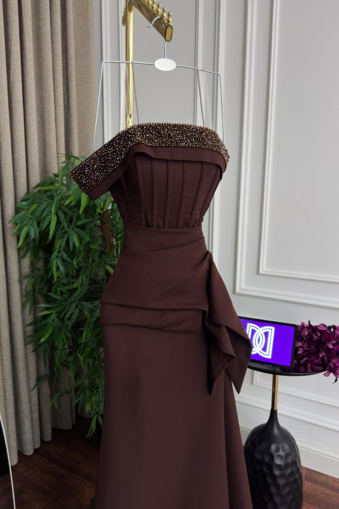 فستان سهرة باربي تطريز يدوي