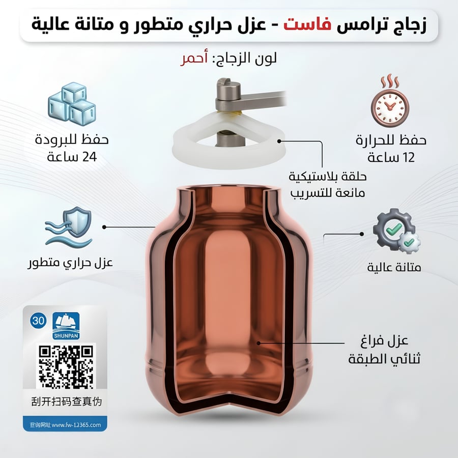 ترامس فاست نيكل مطفي خشبي ضغاط