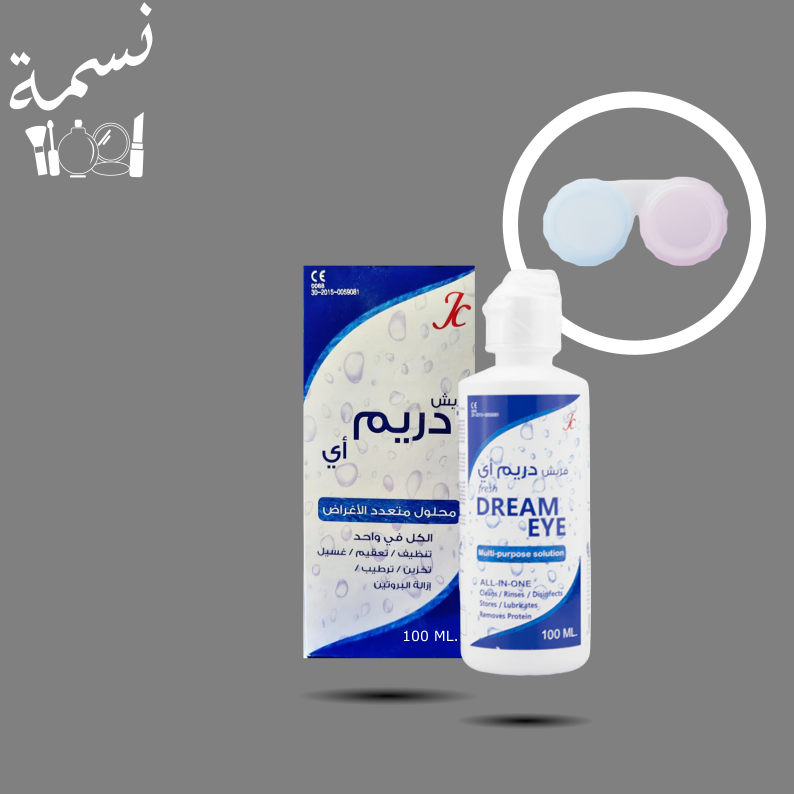 محلول عدسات فريش دريم 150مل