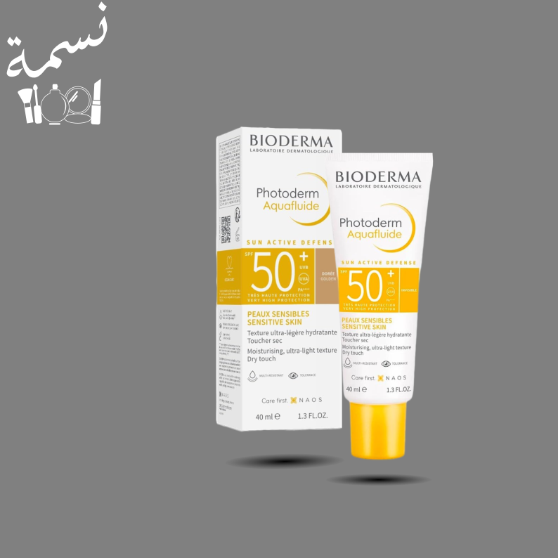 واقي شمس بيوديرما SPF 50 للبشرة الحساسة مع لون 40 مل