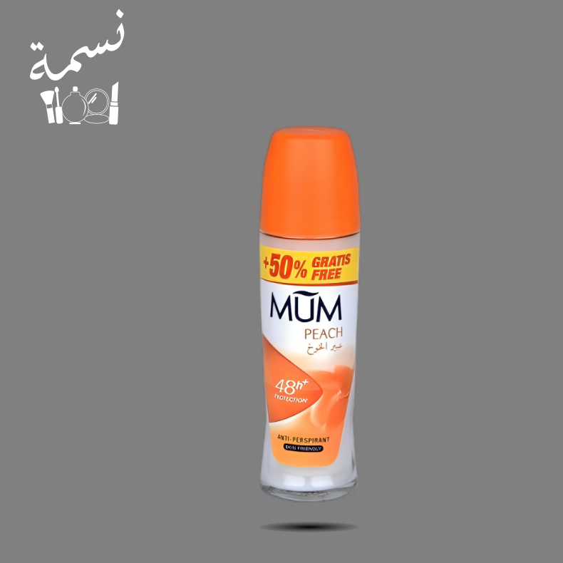 مزيل عرق مام رول عبير الخوخ 75 مل