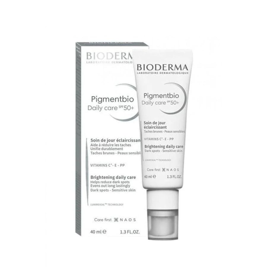 بيوديرما بيجمينتبيو كريم نهاري مع واقي شمس +SPF50 للعناية بالبشرة - 40 مل