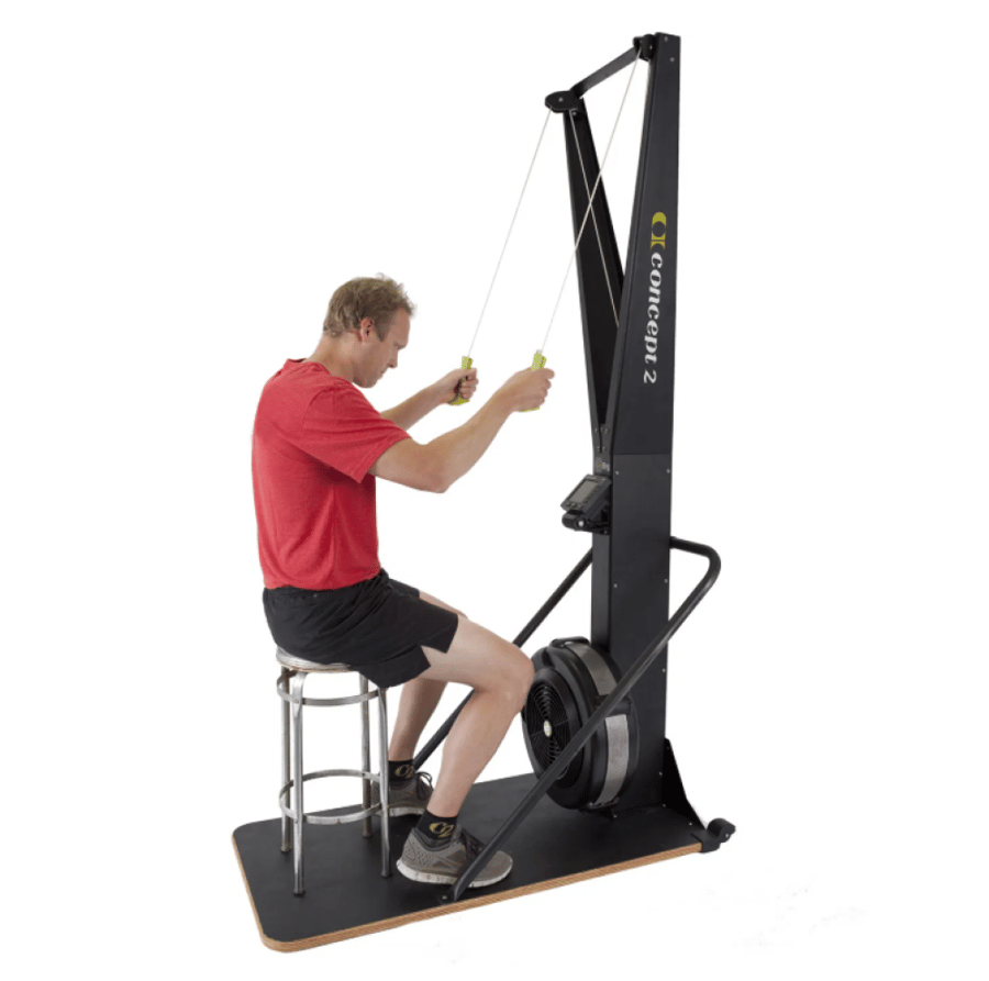 Concept2 SkiErg PM5 جهاز تزلج منزلي احترافي مع Stand