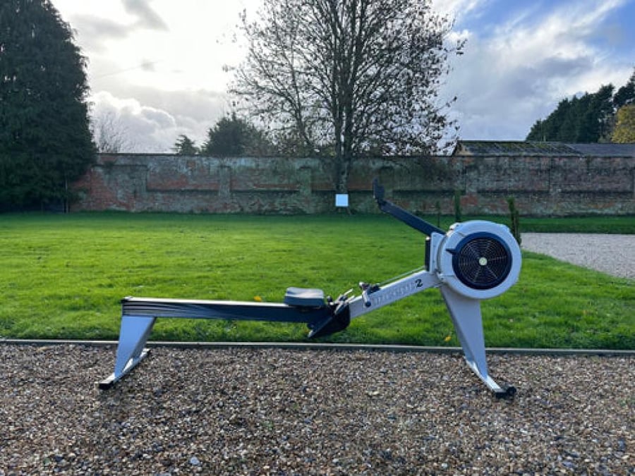 Concept2 Model E PM5 Grey جهاز تجديف رمادي احترافي