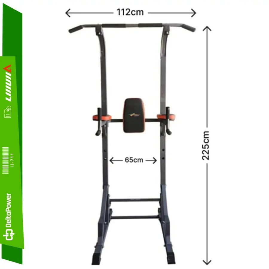 Power Tower Pull Up - Dip Station, LIJUIJIA brand, model 711, multifun