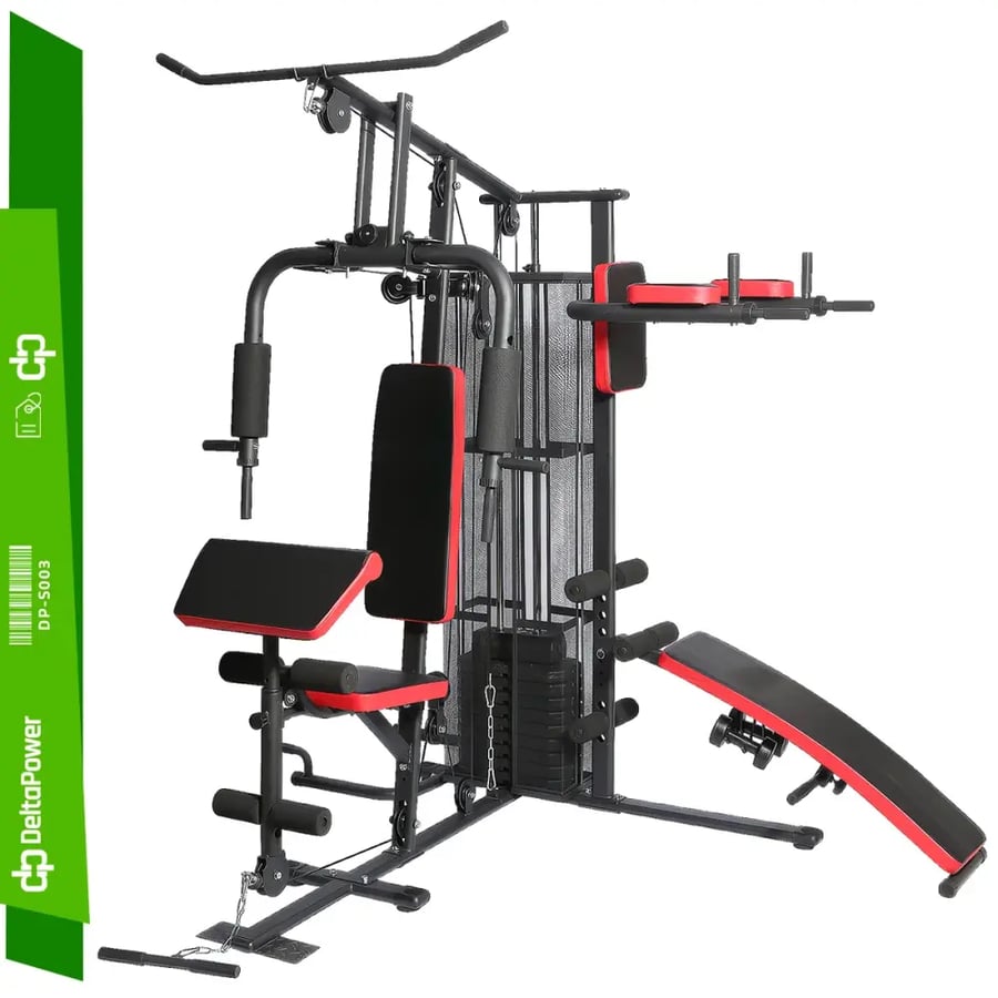 Home Gym 3 Station DP-S003 - جهاز جيم منزلي 3 محطات لتمارين القوة