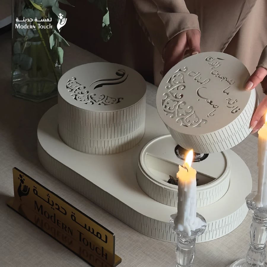 Elegant presentation incense holders