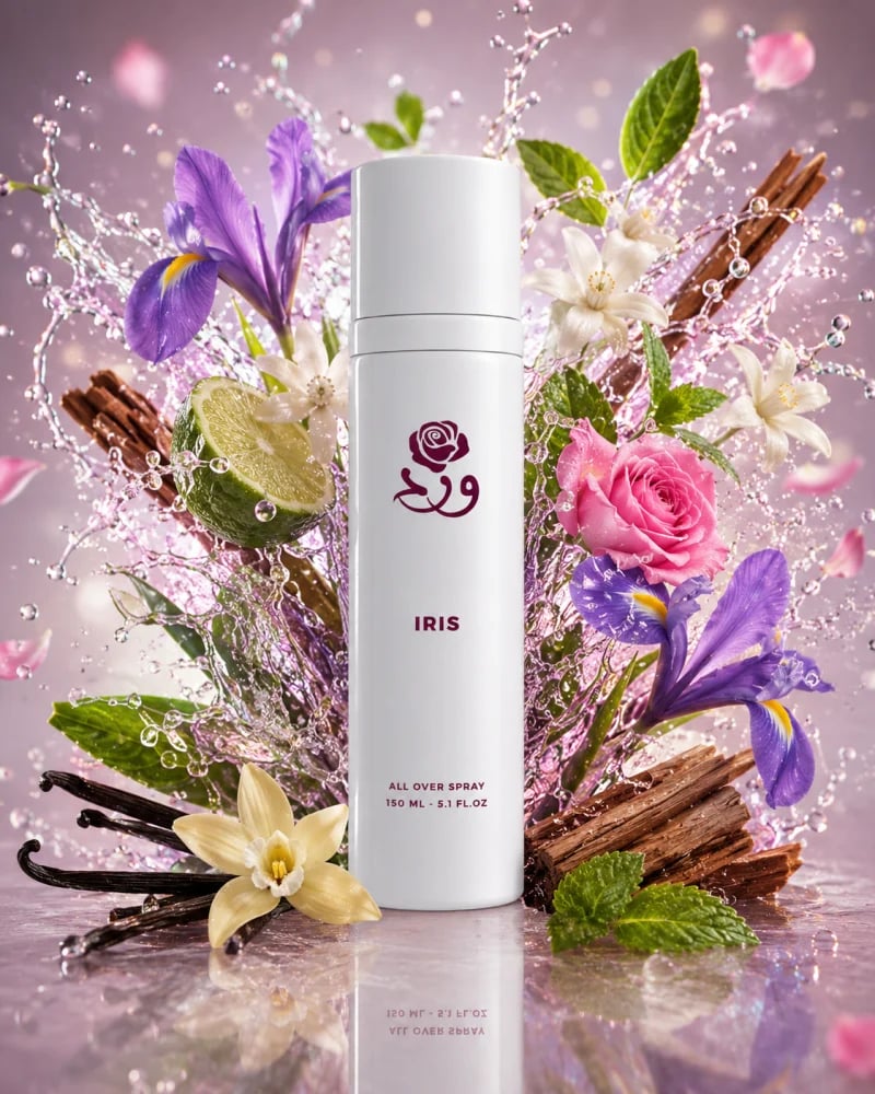 Iris by Ward Scents | عطر الزهر الفاخر – All Over Body Spray 150 مل