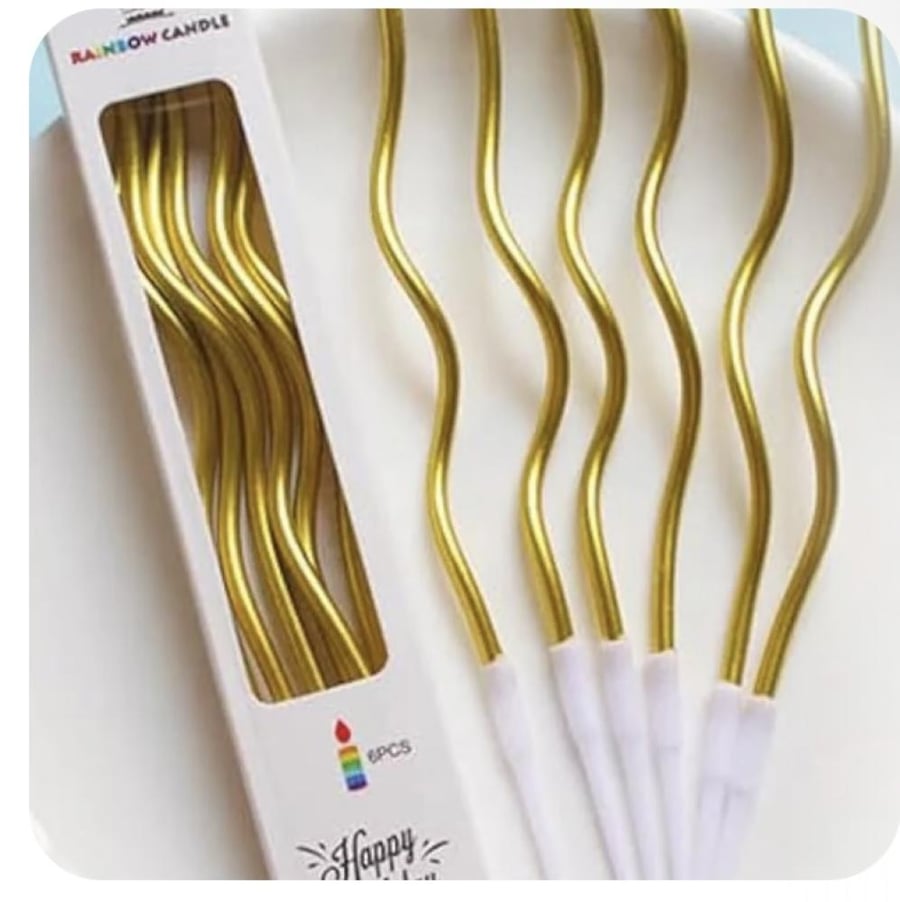 شموع لولبيةTwisty candles
