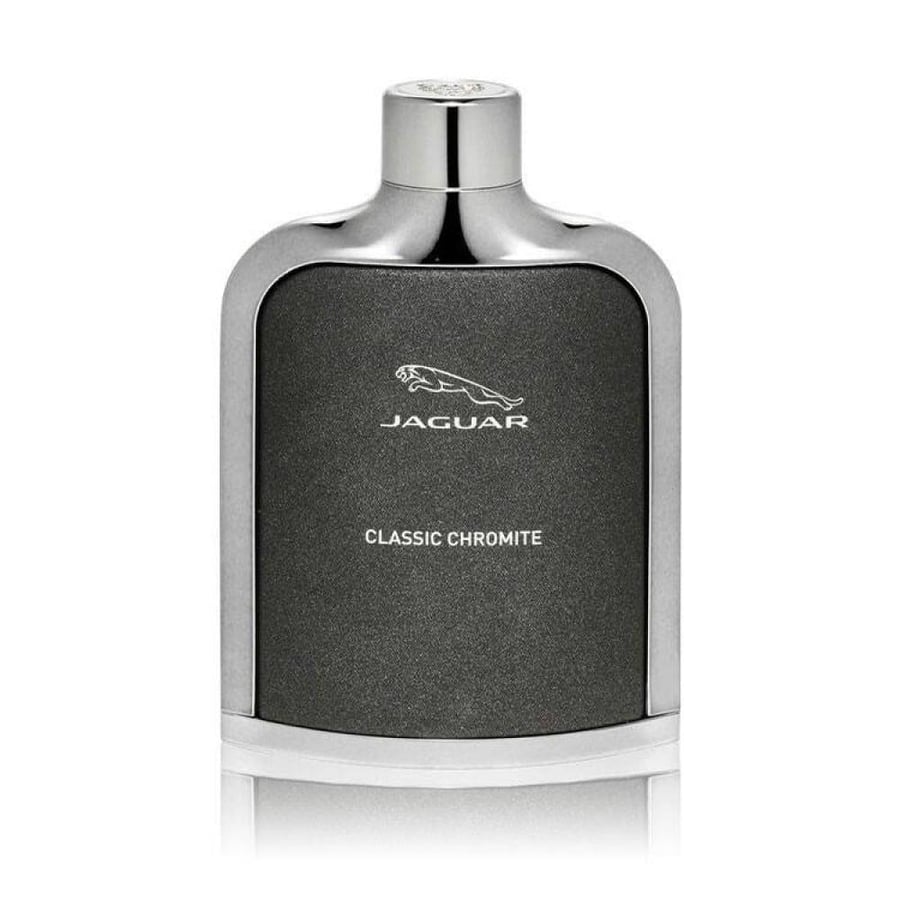 زجاجة عطر جاكوار كلاسيك كروميت أو دو تواليت 100مل للرجال أنيقة