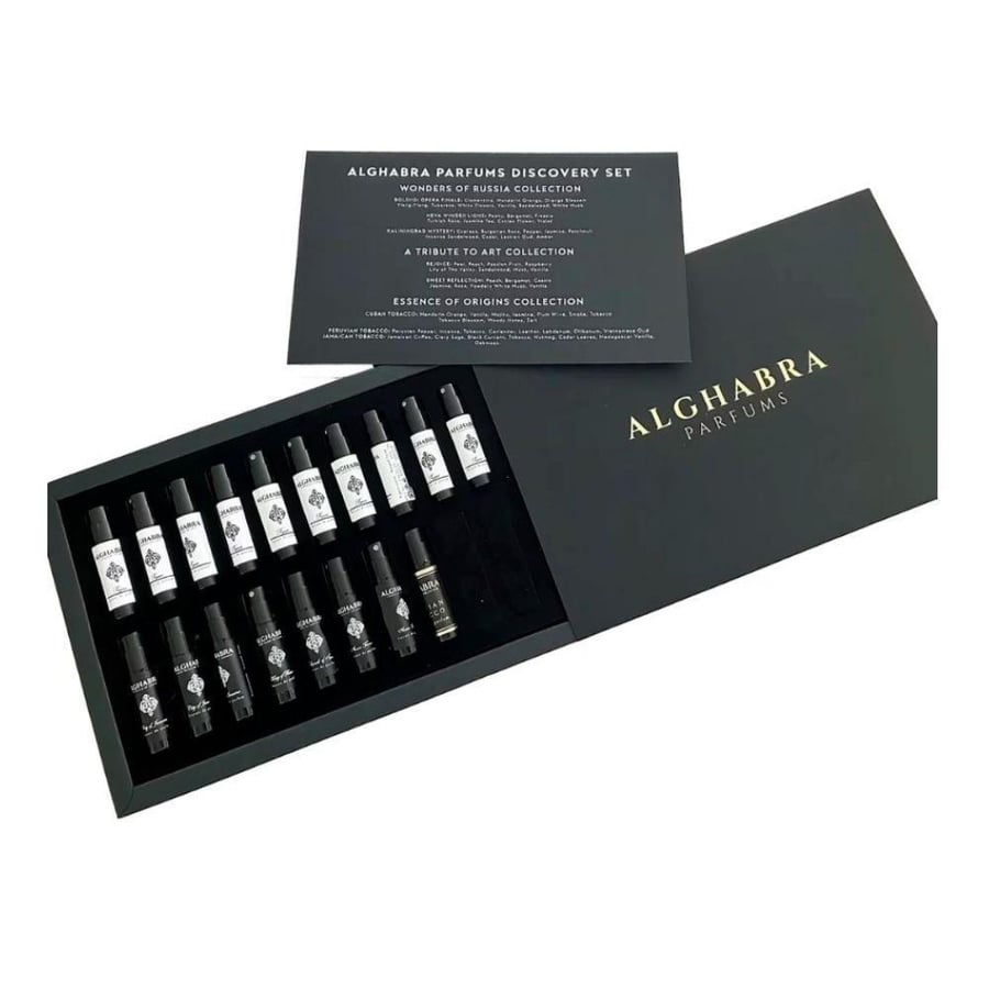 طقم عينات عطور الغبرا 1.2X18 مل