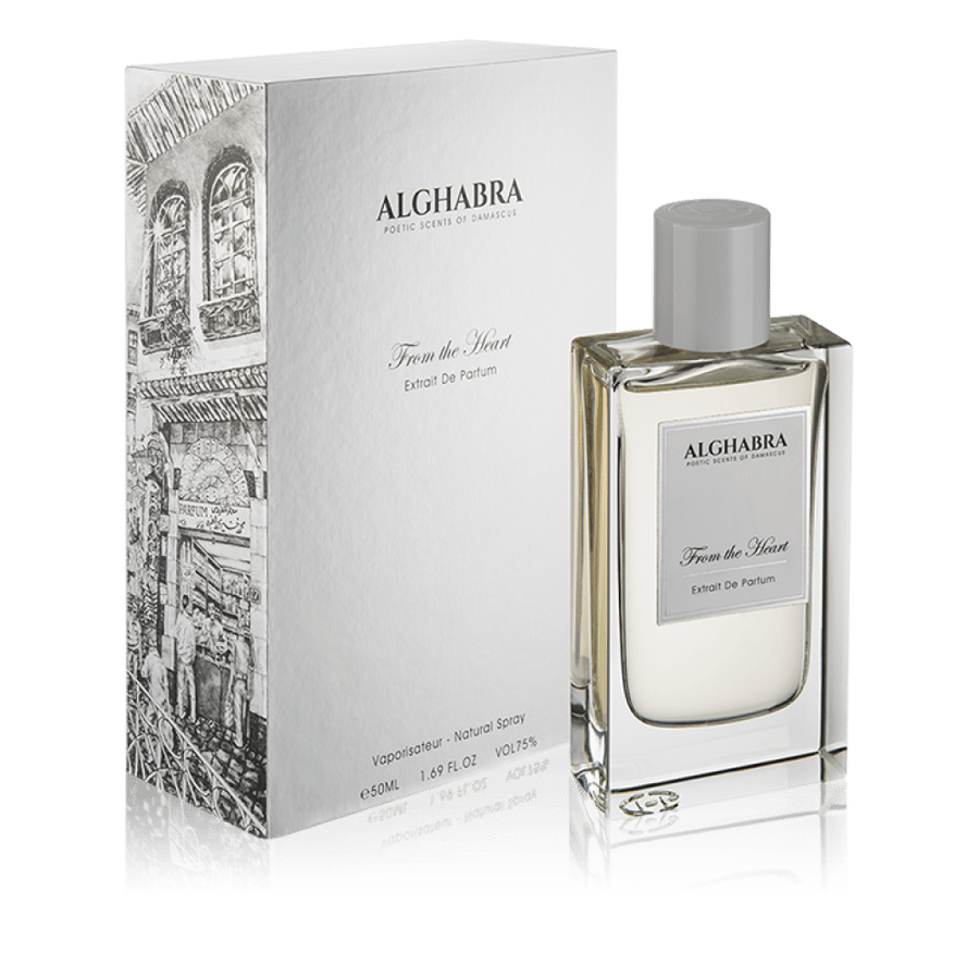 عطر الغبرا فروم ذا هيرت 50مل للجنسين اكستريت دو بارفيوم شرقي زهري