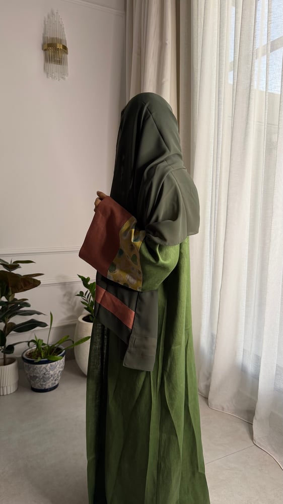 لنن زيتي طبيعي -