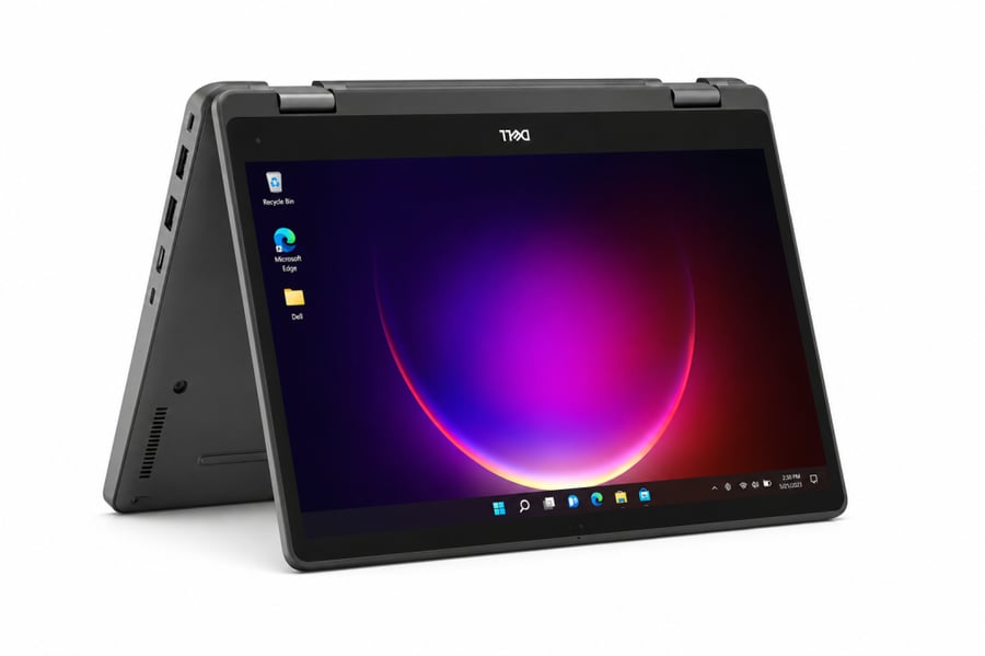 Dell Latitude 3330 x360 | Core i5 الجيل 11 | RAM 16GB | SSD 256GB | Intel Iris Xe | شاشة 13.3" تاتش | X360 (لابتوب + تابلت) | بطارية ممتازة | ضمان شهر