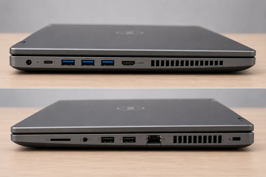 Dell Precision 7750 Workstation احترافي للمونتاج، التصميم والشغل التقيل ⚡ i7 الجيل 10 | RAM 32GB | RTX 3000 6GB أداء قوي واعتمادية عالية للمحترفين