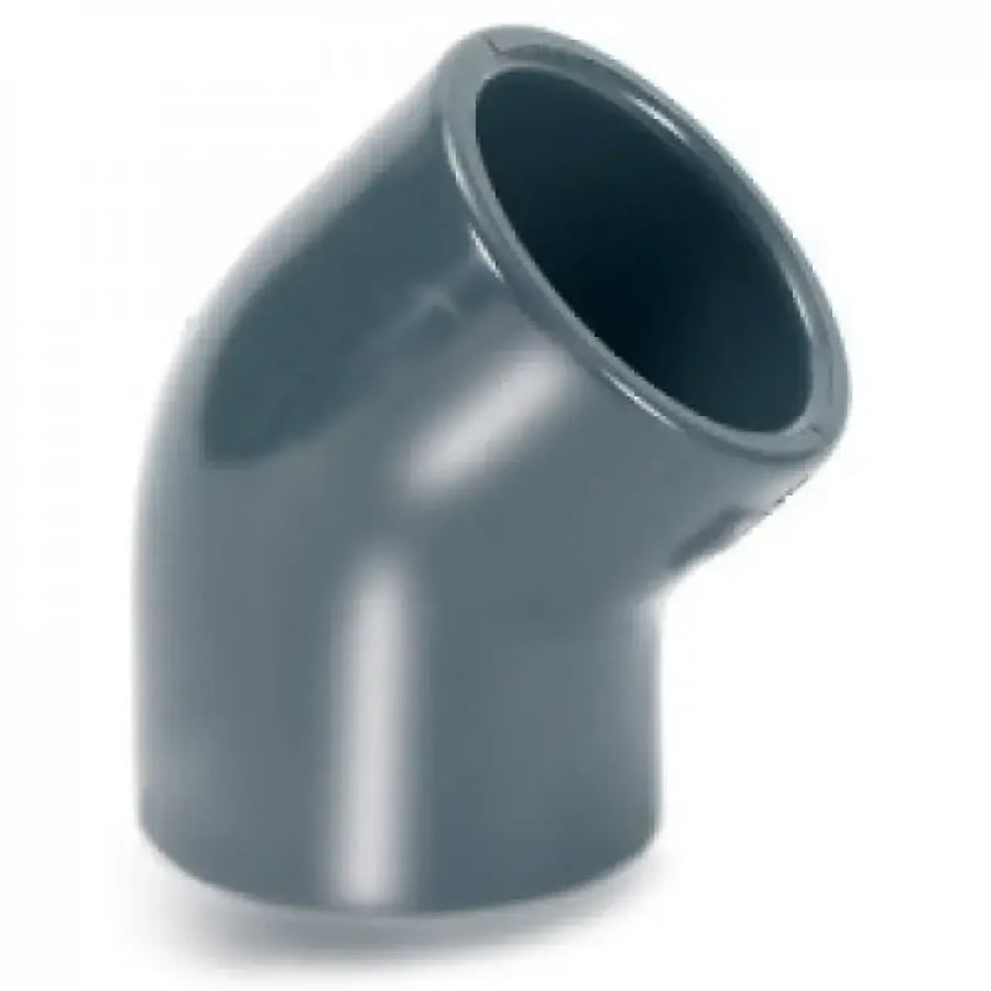 Open elbow 3/4 inch at 45-degree angle pressure 80 pilot