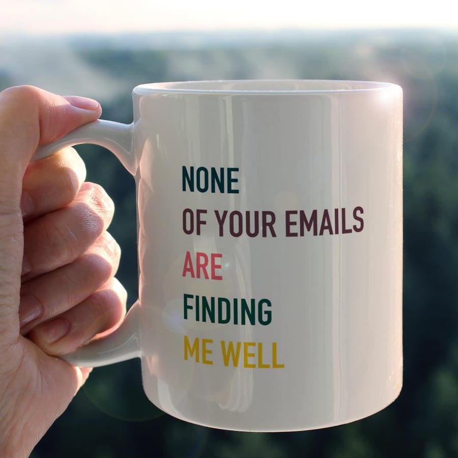 كوب لست بخير - Not Fine Mug