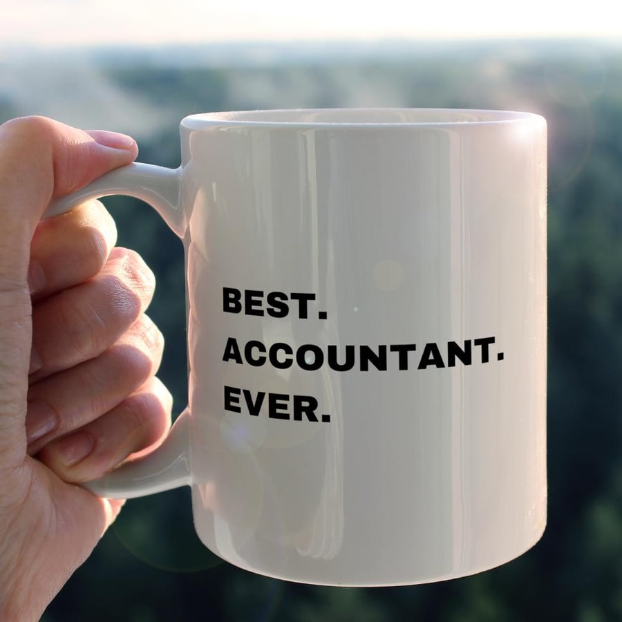 كوب أفضل محاسب -  Best Accountant Ever Mug