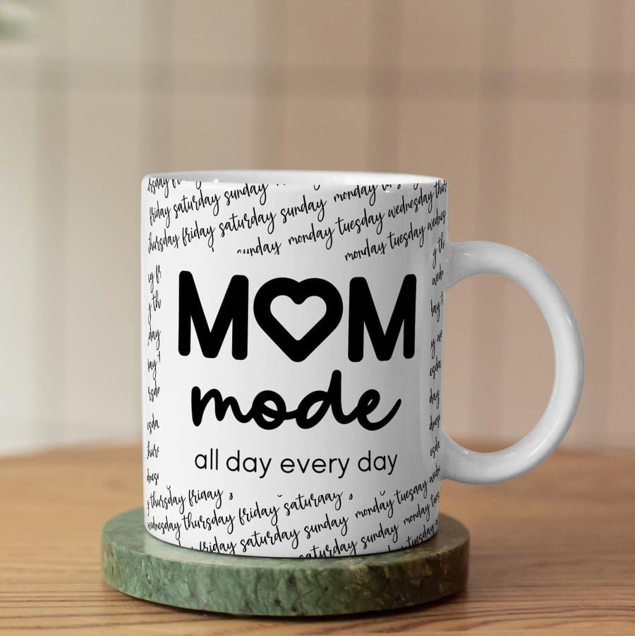 كوب مود الأم- Mom Mode Mug