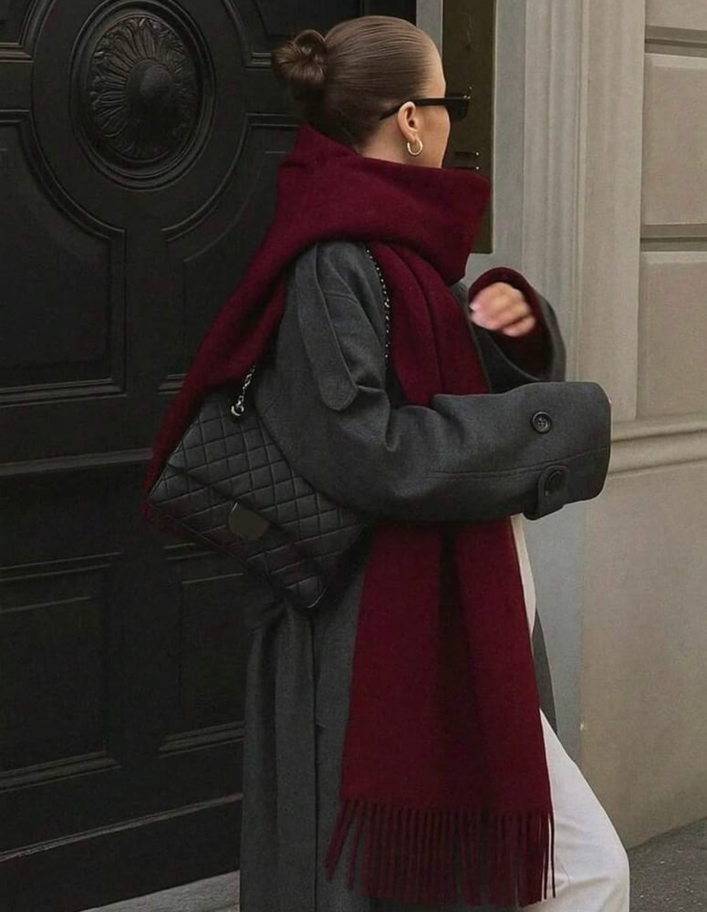 بكج شتوي باللون العودي