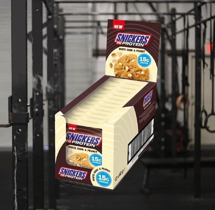 SNICKERS Hi Proten WHITE CHOCOLATE & PEANUT 15 G Protein
