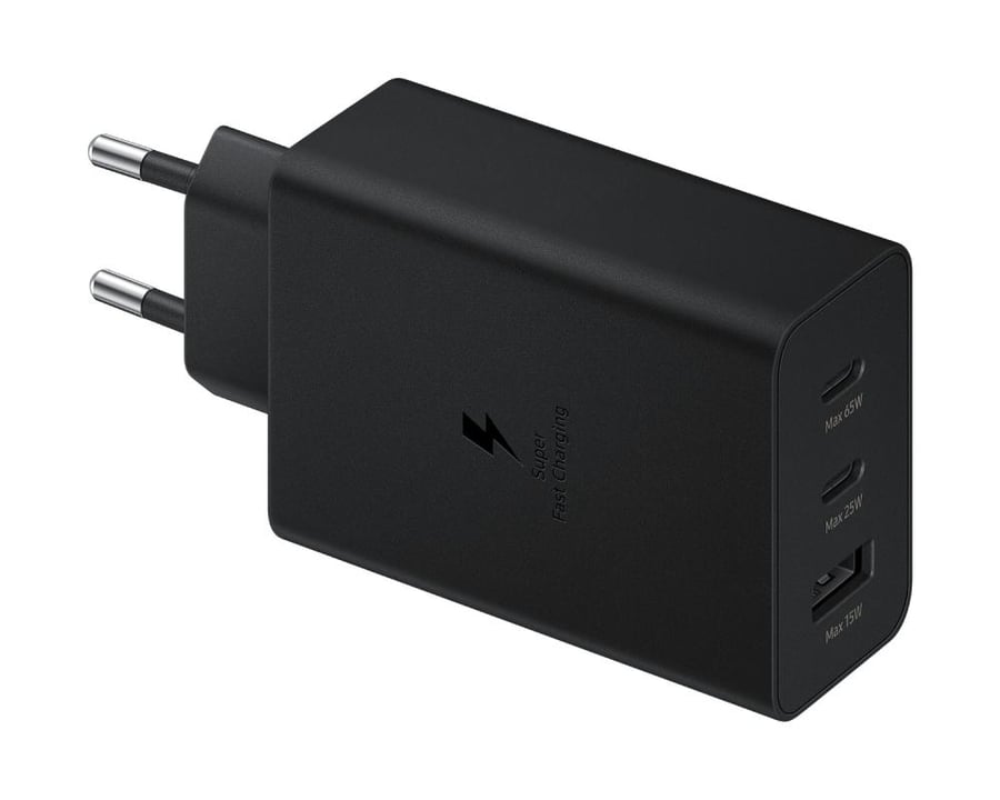 شاحن 65W  - اسود -  charger 65W  -  Samsung