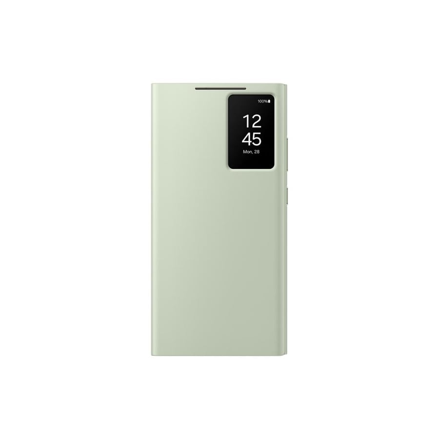 جراب محفظه  لايت قرين الترا S24 سامسونج  -  wallet case light green Samsung ultra S24